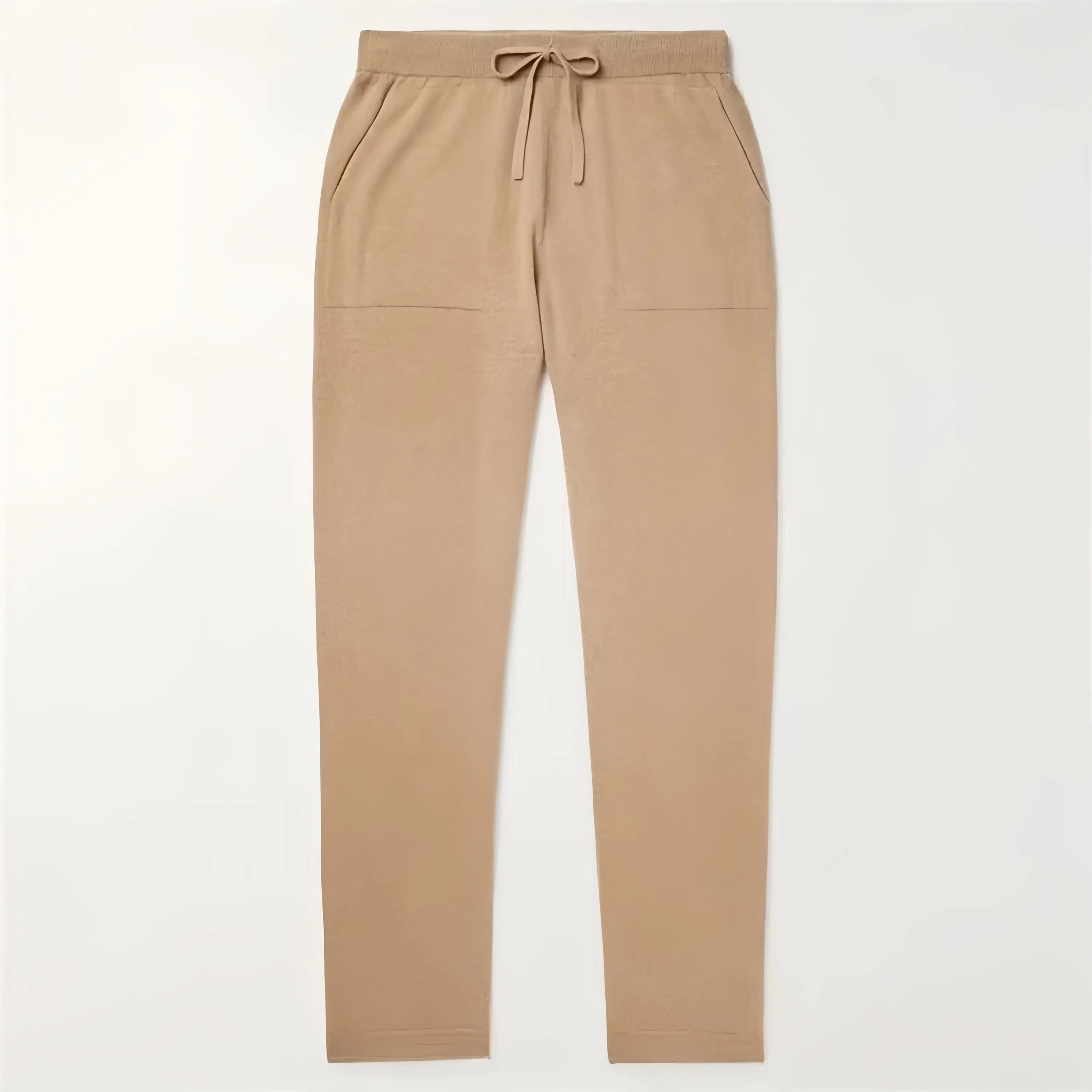 Pantalon en cachemire fabriqué à la main - Sable Khaki