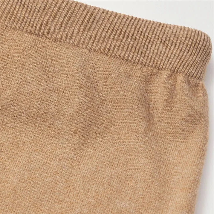 Pantalon en cachemire fabriqué à la main - Sable Khaki