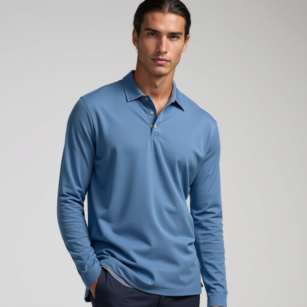 Polo Manches Longues Casual
