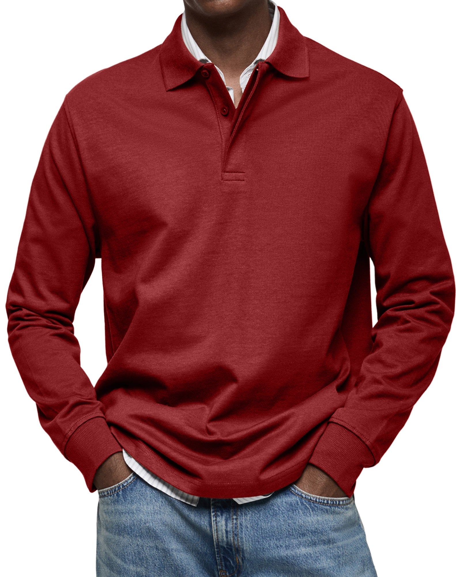 Polo Manches Longues Casual