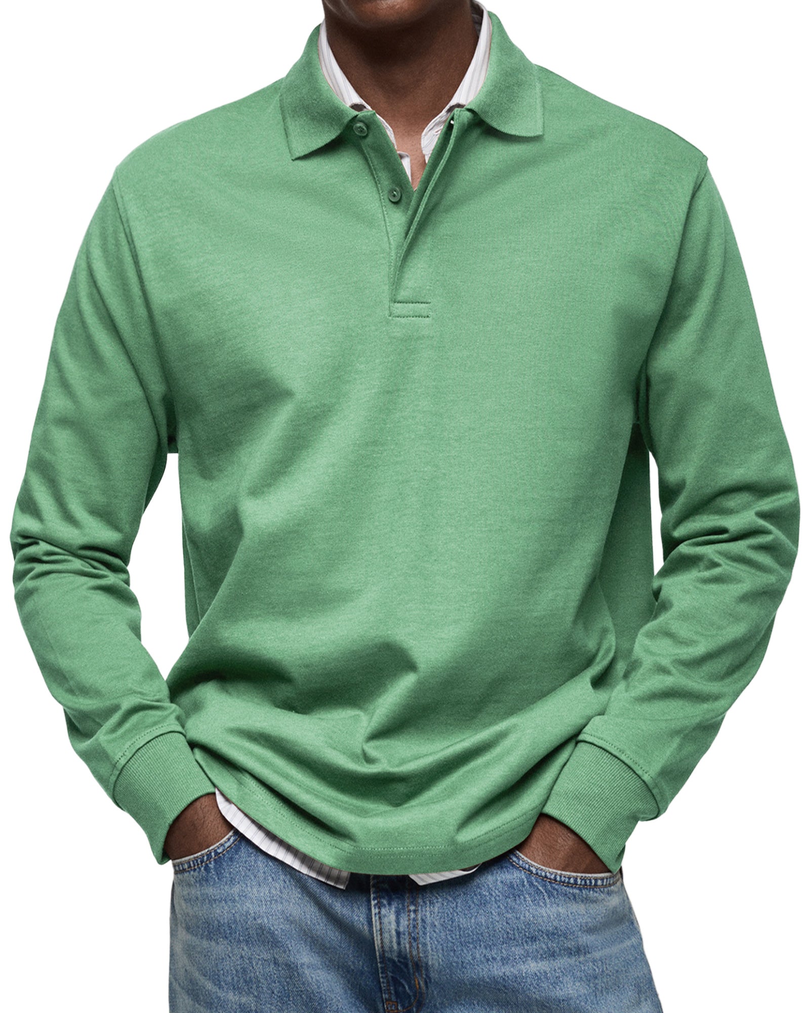 Polo Manches Longues Casual