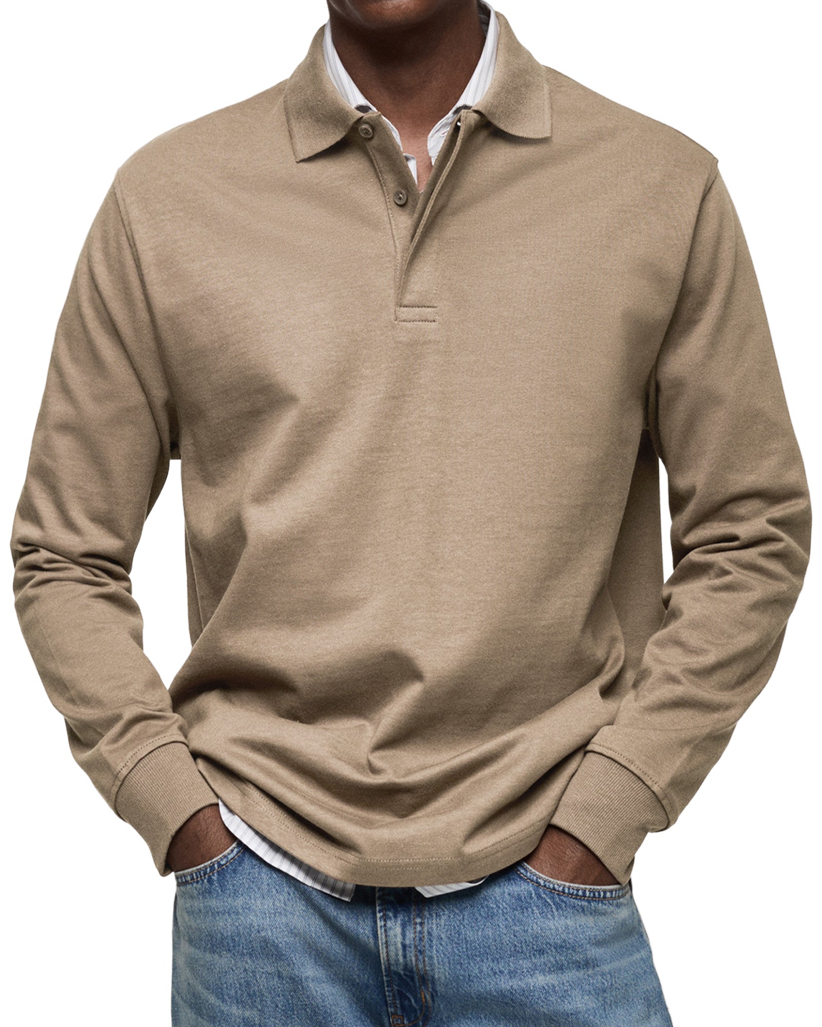 Polo Manches Longues Casual