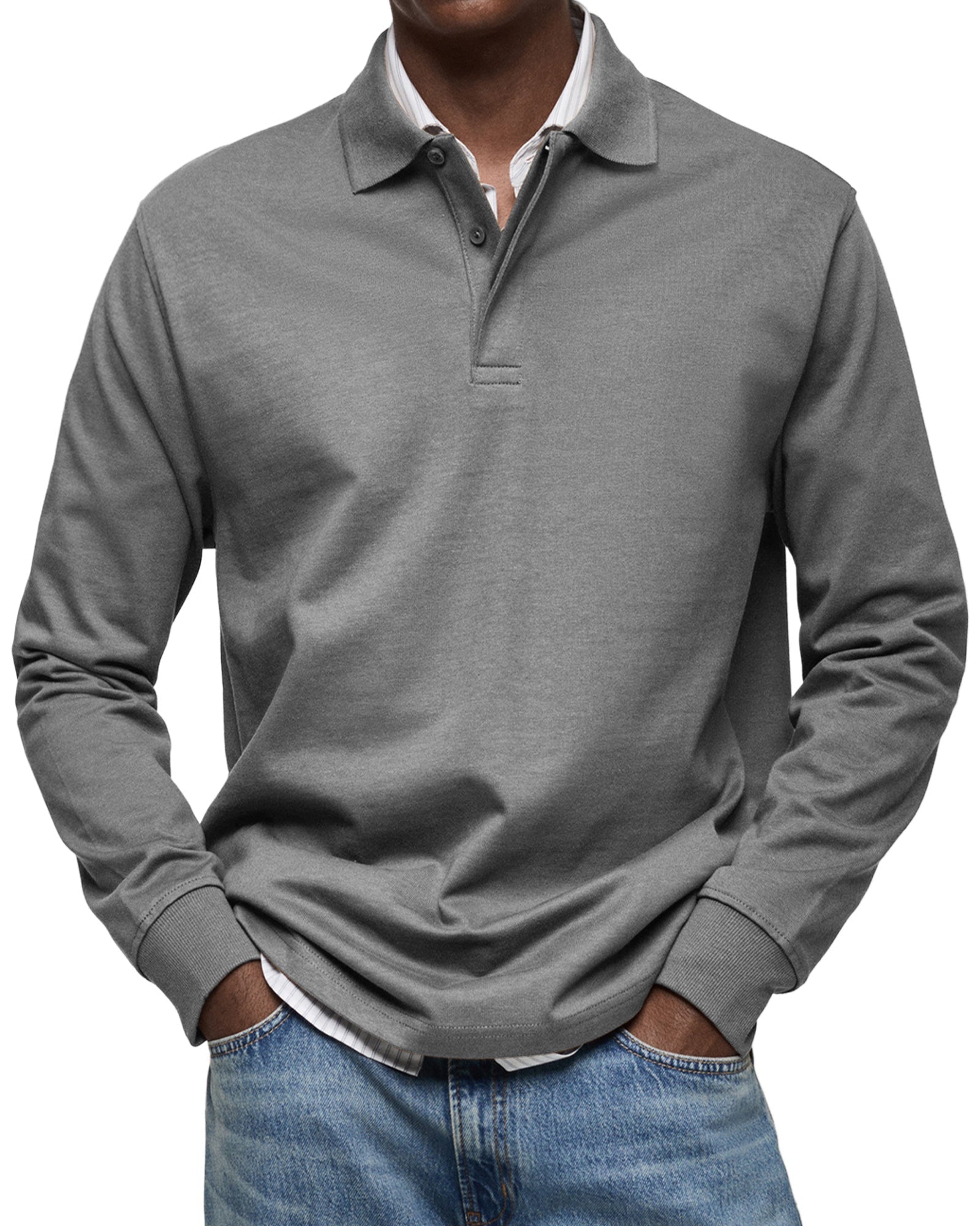 Polo Manches Longues Casual