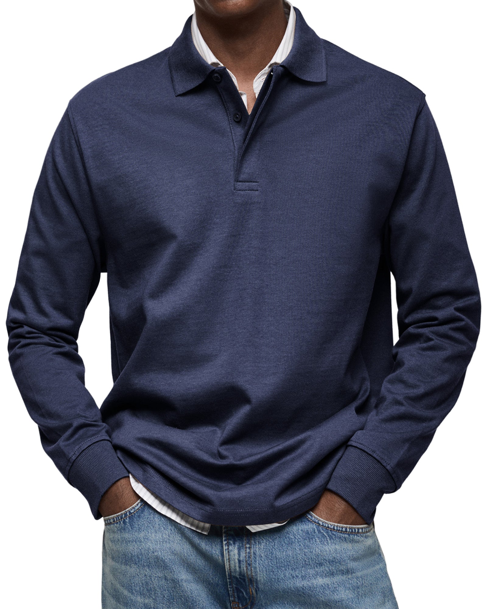 Polo Manches Longues Casual