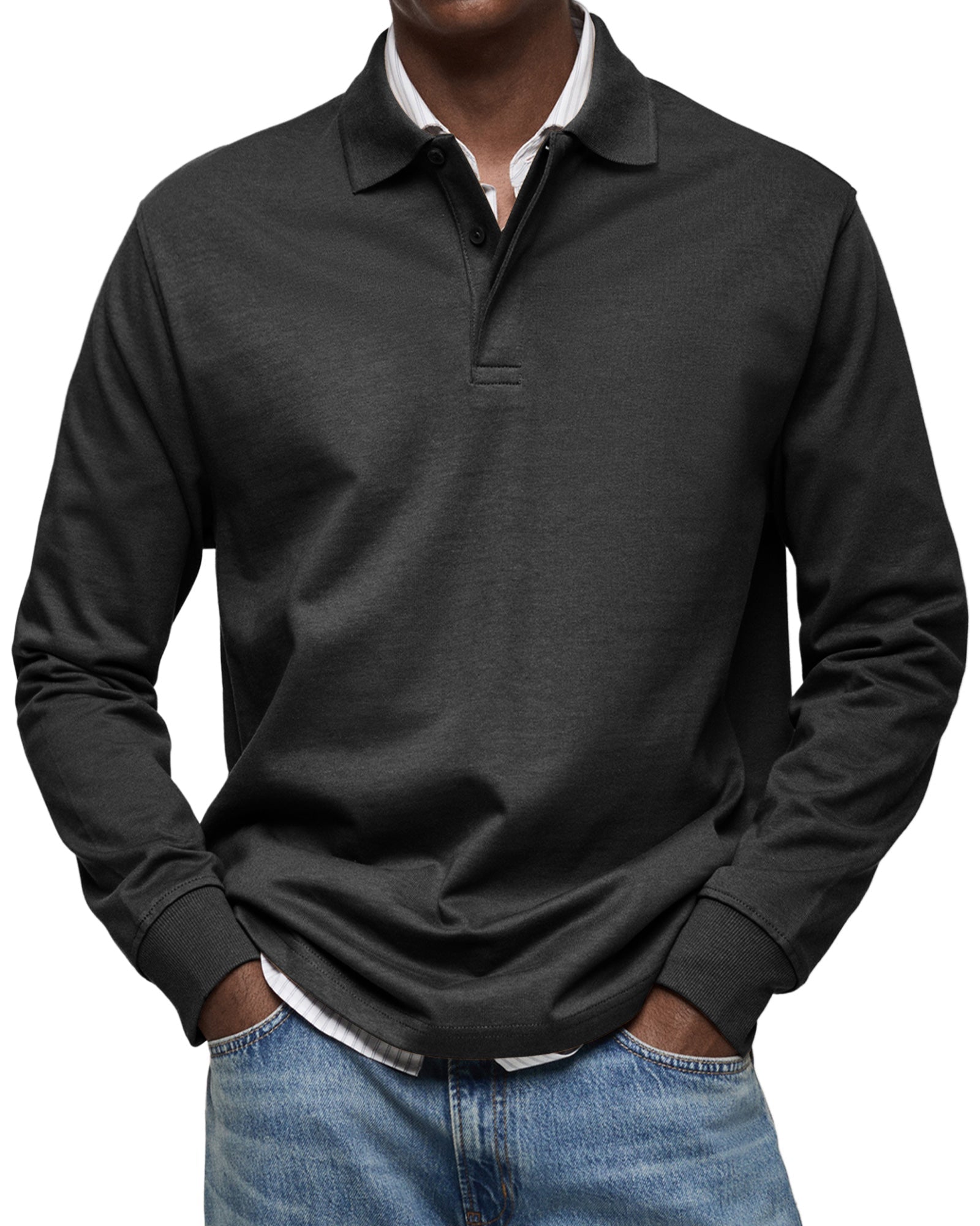 Polo Manches Longues Casual