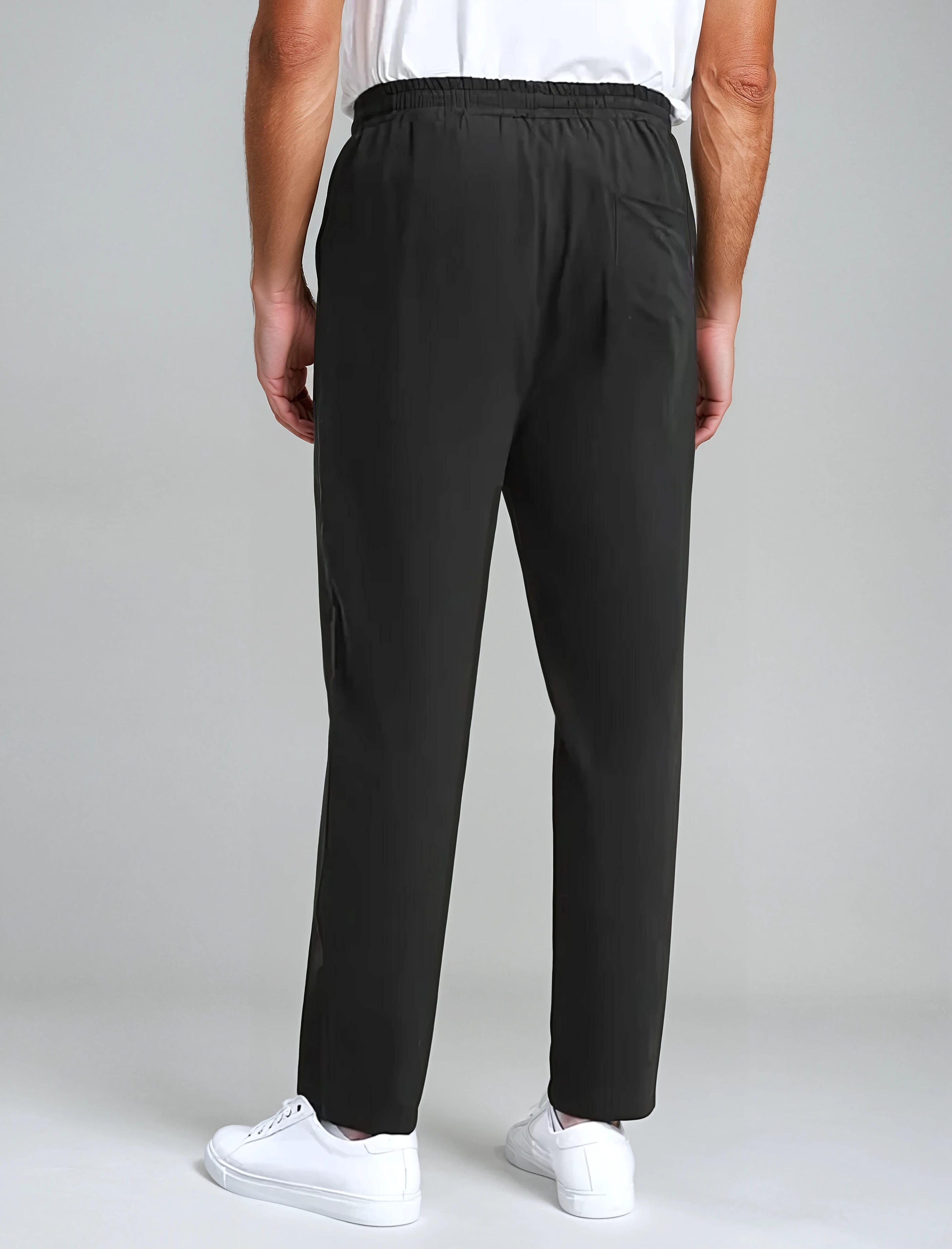 Pantalon en lin Sea Side - Noir