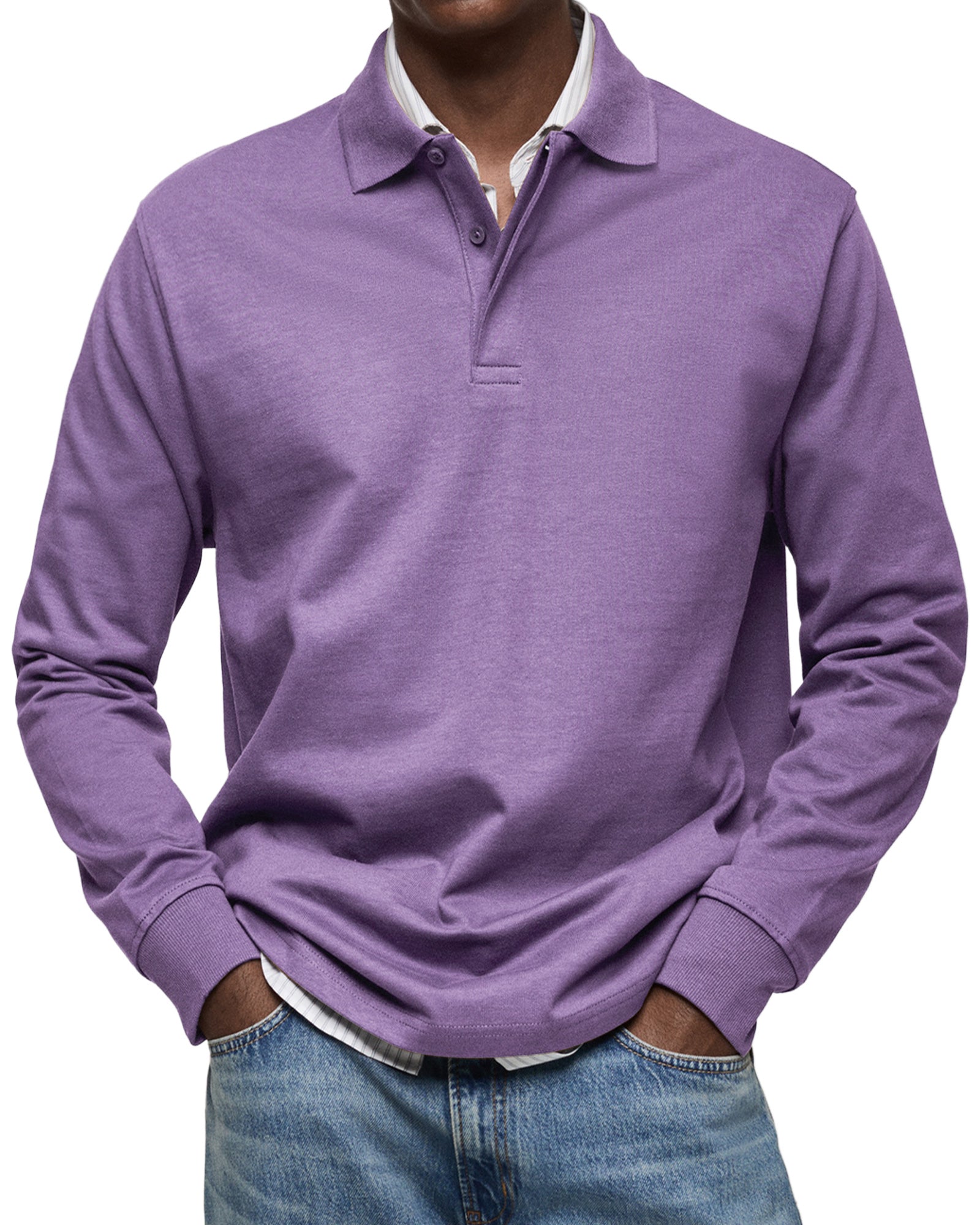 Polo Manches Longues Casual