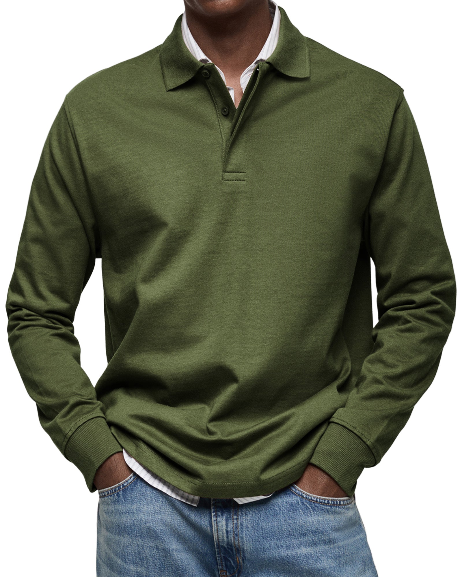 Polo Manches Longues Casual